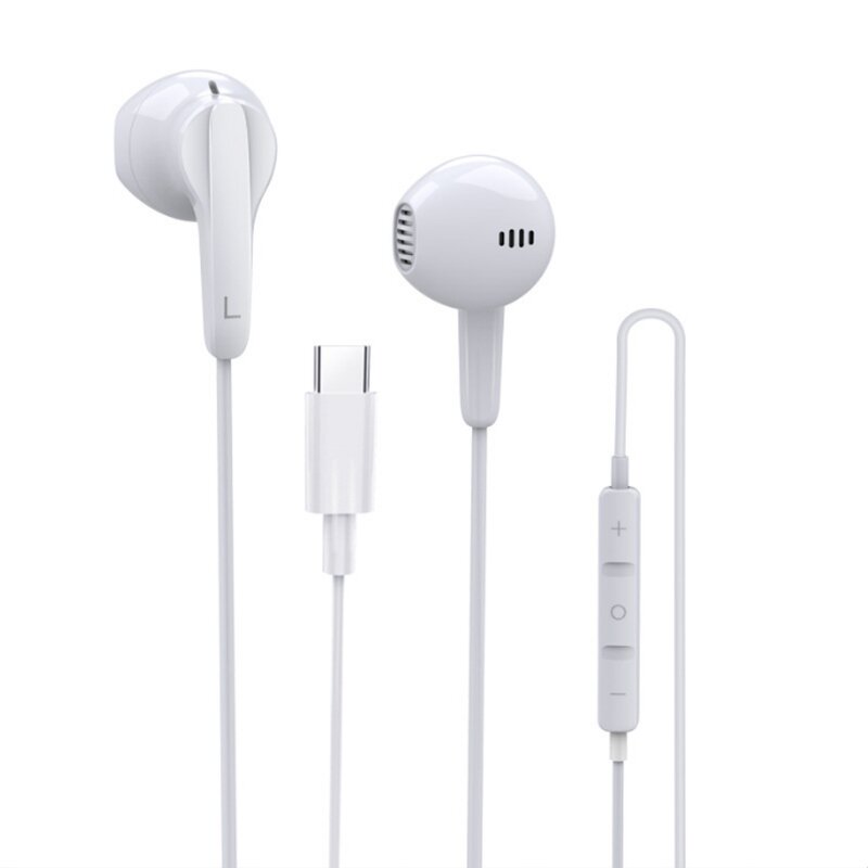 Type C Wired Earbuds Factory - OEM High Quality Full Compatible