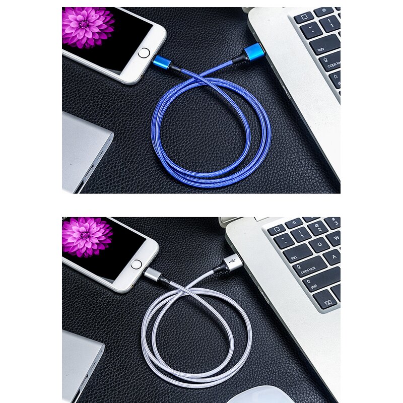 USB Charger Cable Factory - OEM Hotselling Mini Nylon for iPhone