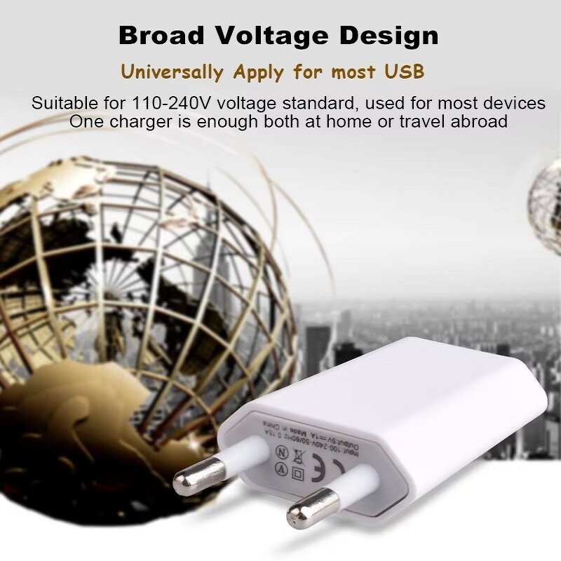 USB Portable Charger Supplier - OEM Hot Sales 5W 5V 1A US EU