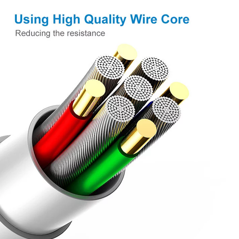 Micro USB Charging Cable Factory - OEM Hot Sale 4A Fast Sync Data