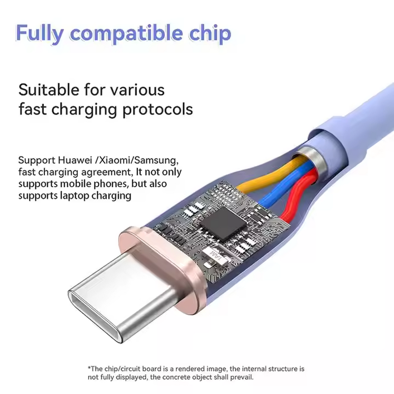 PD Cable Manufacturer - OEM Hot Selling 3A 60W Silicone Usb C