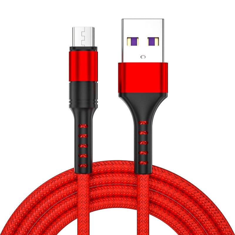 Micro USB Cable Supplier - OEM Hot Quality 4A Nylon Braided Fast