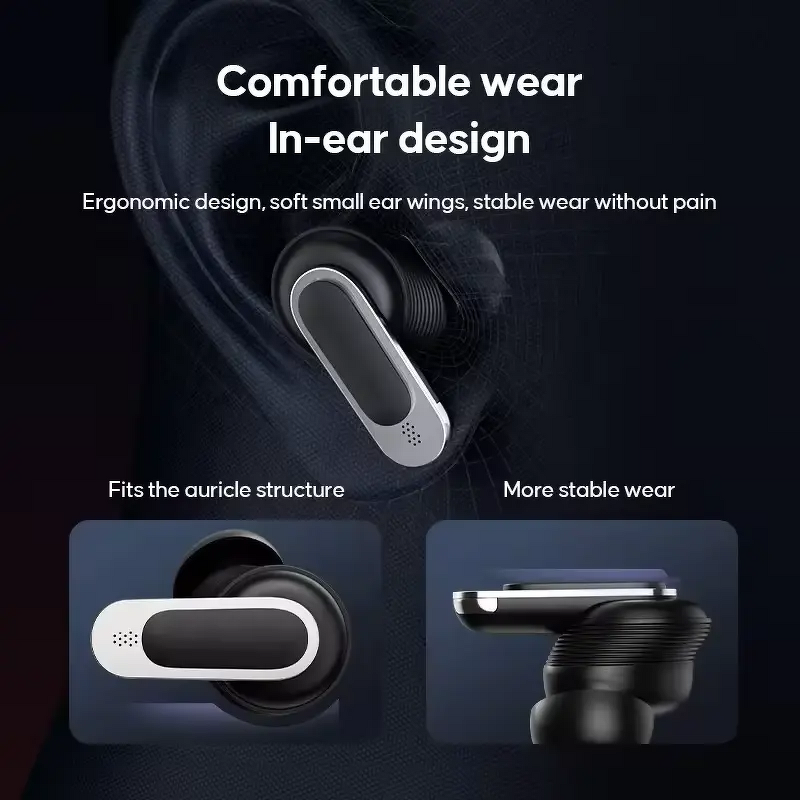 TWS Wireless Earbuds Supplier - OEM 2024 LCD Touch with Noise