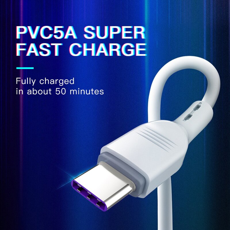 Type-c USB Cable Factory - OEM Free Sample PVC 5A for Samsung