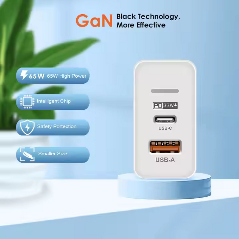 Universal Fast Charger Manufacturer - OEM PD 33W USB 65W QC3.0