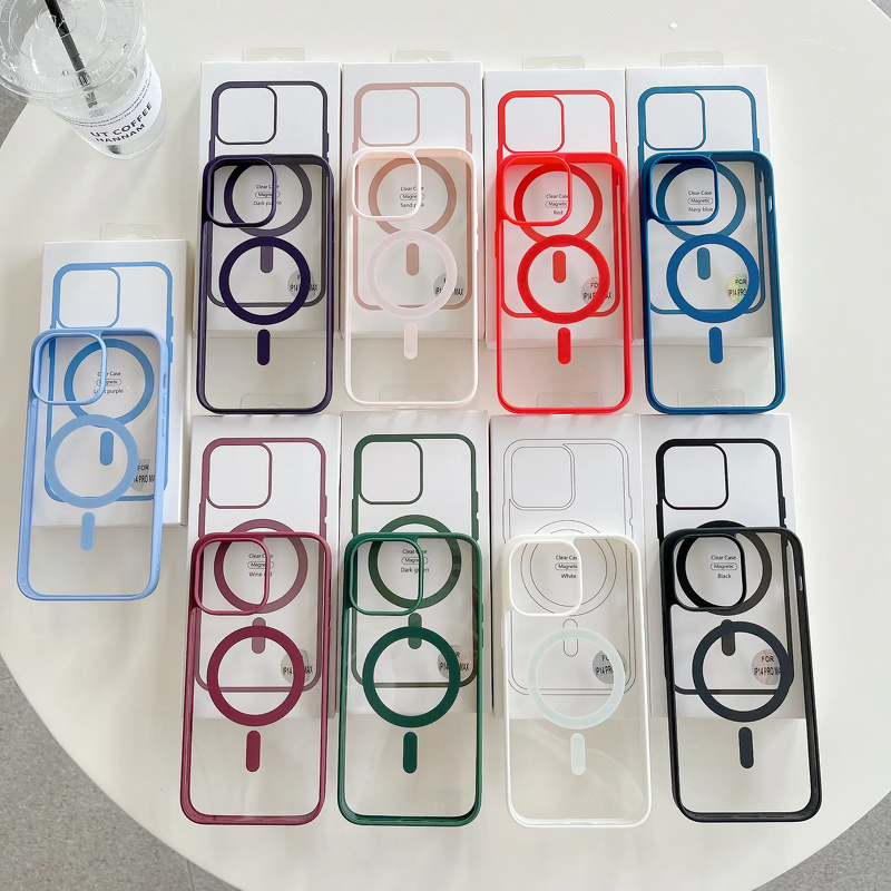 Magnetic Phone Case Factory - OEM 2024 Transparent for Samsung IPhone