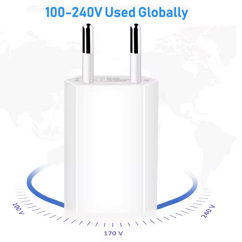USB Charging Adapter Supplier - OEM High Quality 5W 5V 1A Portable