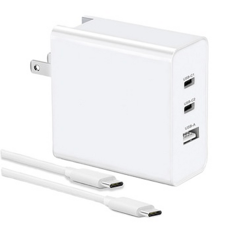 USB C Power Adapter Supplier - OEM 3 Port 30w 65W PD for Laptop