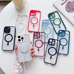 Magnetic Phone Case Factory - OEM 2024 Transparent for Samsung IPhone