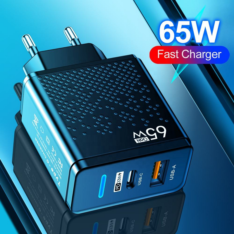 Multi-Function PD Fast Charger Factory - OEM 33W 65W QC3.0 Quick