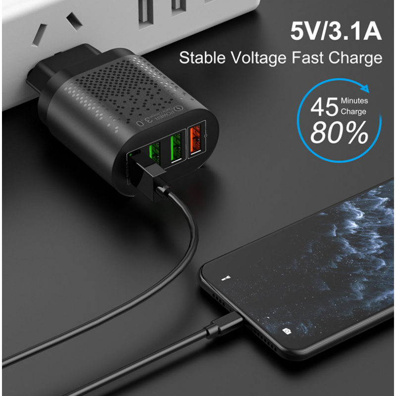 USB Wall Charger Supplier - OEM Hot Selling Compatible 15W QC3.0