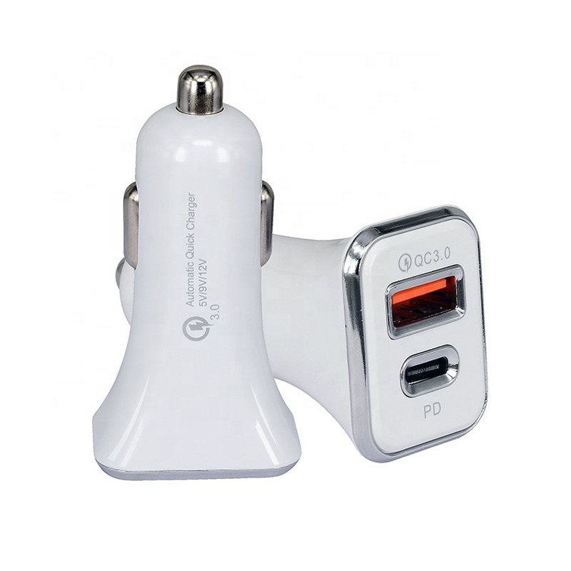 Car Charger Manufacturer - OEM Wholesale PD 20W QC3.0 Dual Ports