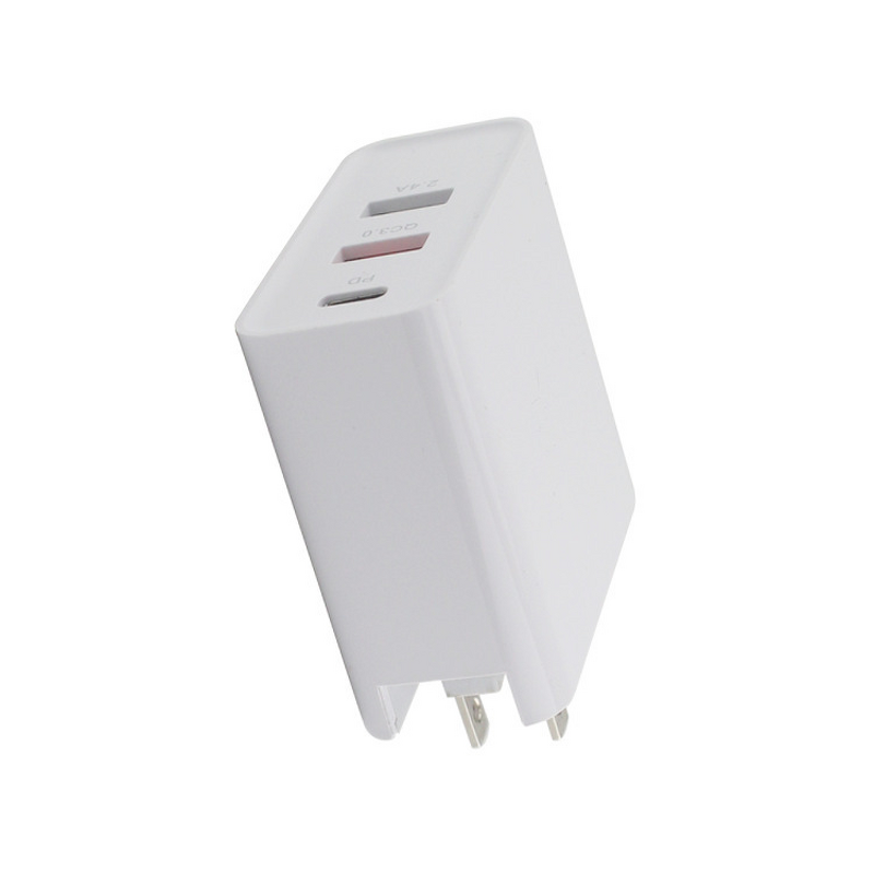 USB C Power Adapter Supplier - OEM 3 Port 30w 65W PD for Laptop