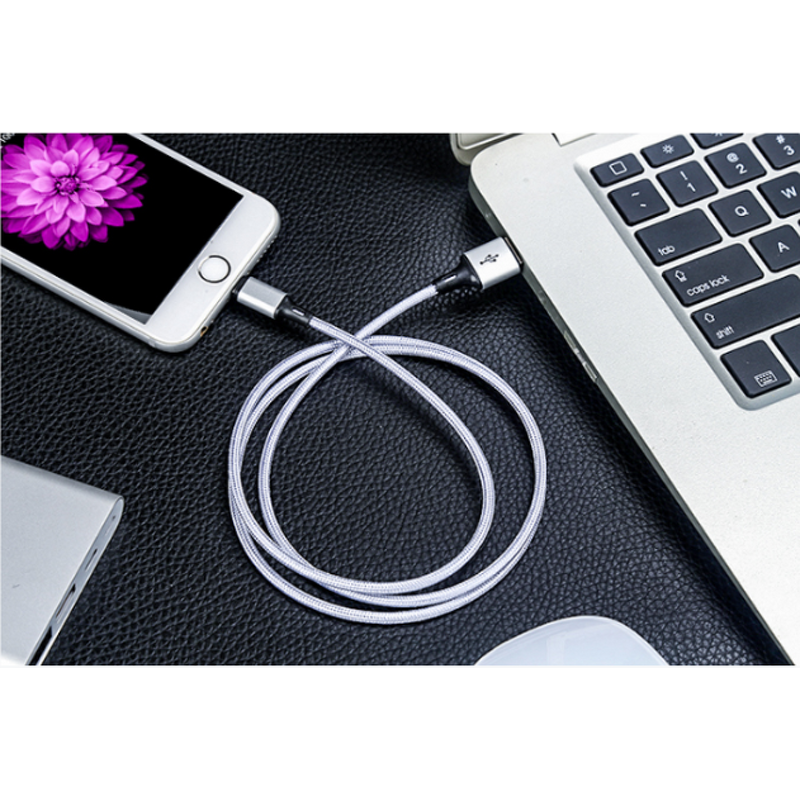 USB Charger Cable Manufacturer - OEM High Quality 2.4a Fast Nylon