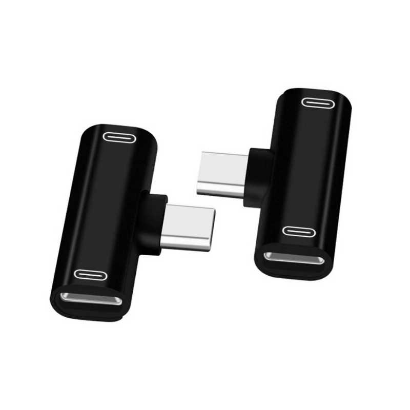 USB-C Adapter Supplier - OEM Mini Dual Audio Charging Splitter