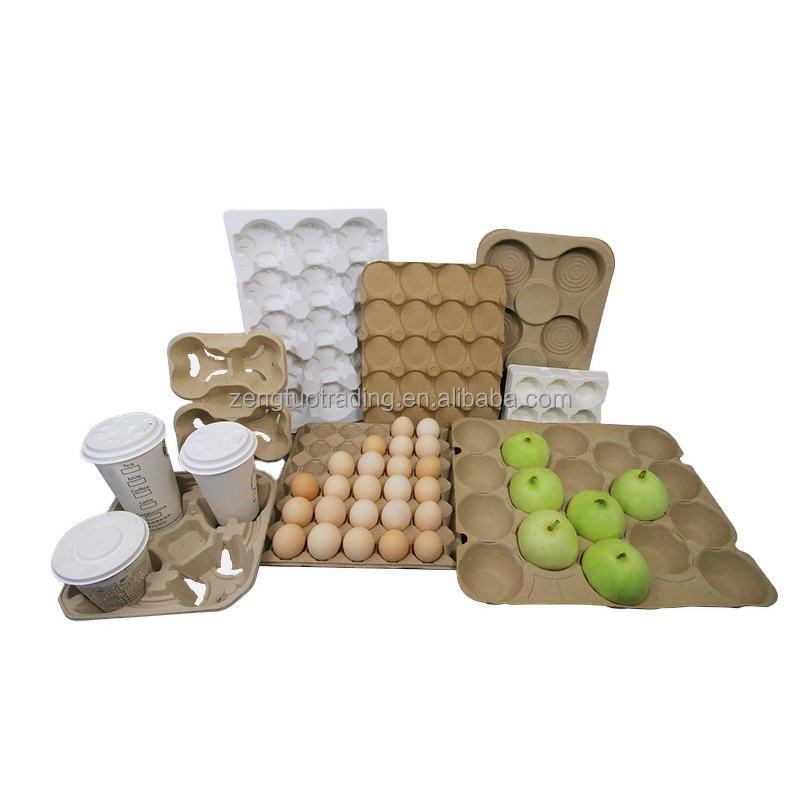 Common 30 Cells Paper Egg Tray Manufacturer - OEM Carton for Chicken