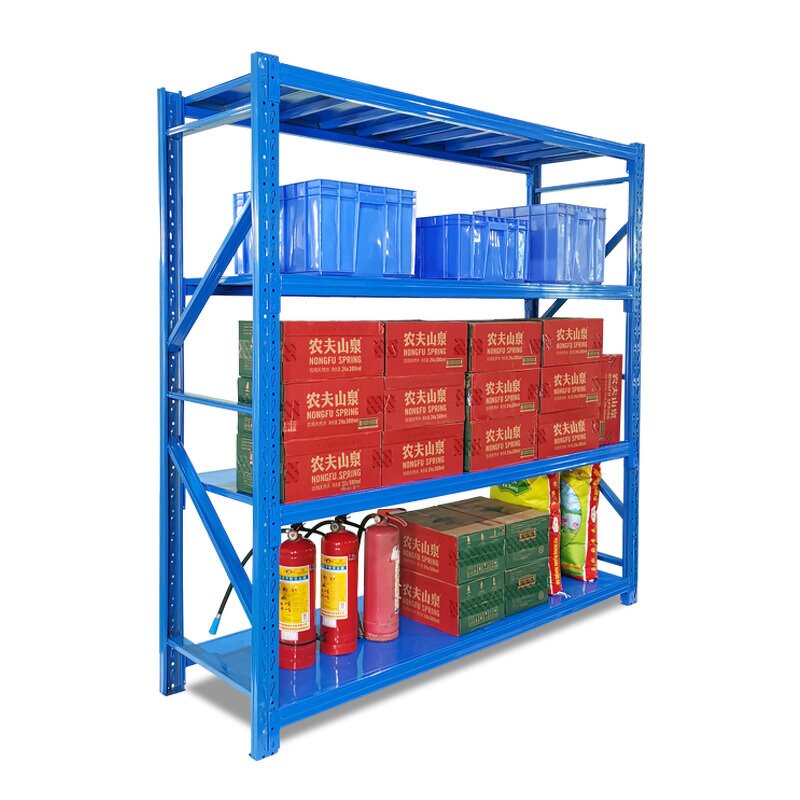 Medium-Sized Metal Shelves Factory - OEM 200kg E-Commerce Warehouse