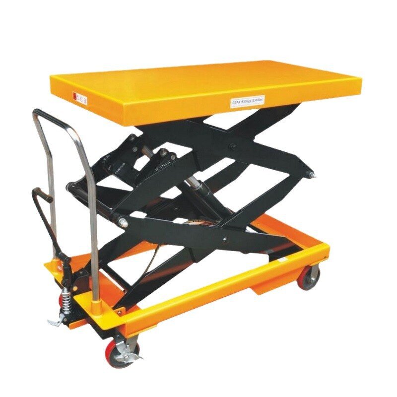 Hand Push Hydraulic Platform Supplier - OEM Manually Operated Mobile