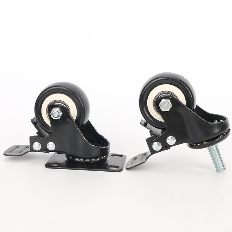 Industrial Plate Casters Factory - OEM Gold Diamond PU Polyurethane
