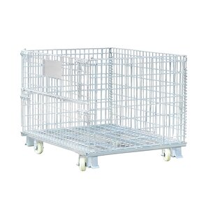 Metal Turnover Frame Supplier - OEM Workshop Logistics Mesh Stacking