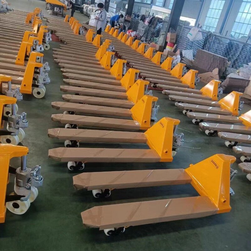 Manual Hydraulic Forklift Manufacturer - OEM 2Ton 5T3 Ton Pallet