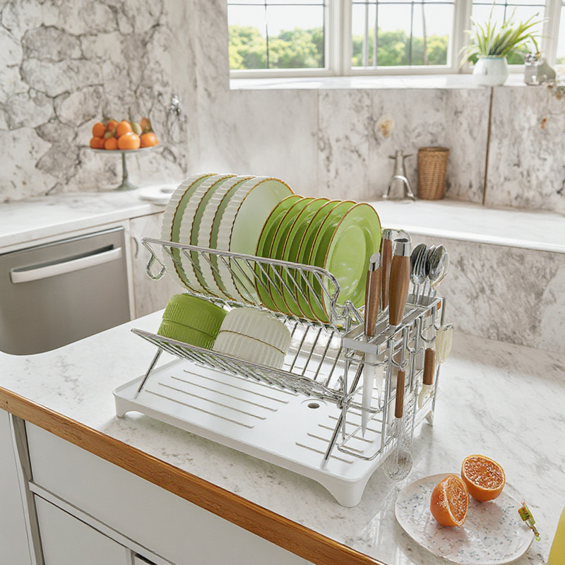 Wall-Mounted Kitchen Shelves Supplier - OEM Multi-Layer Seasoning Racks