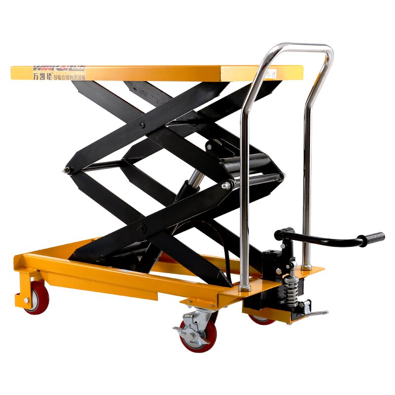 Hand Push Hydraulic Platform Supplier - OEM Manually Operated Mobile