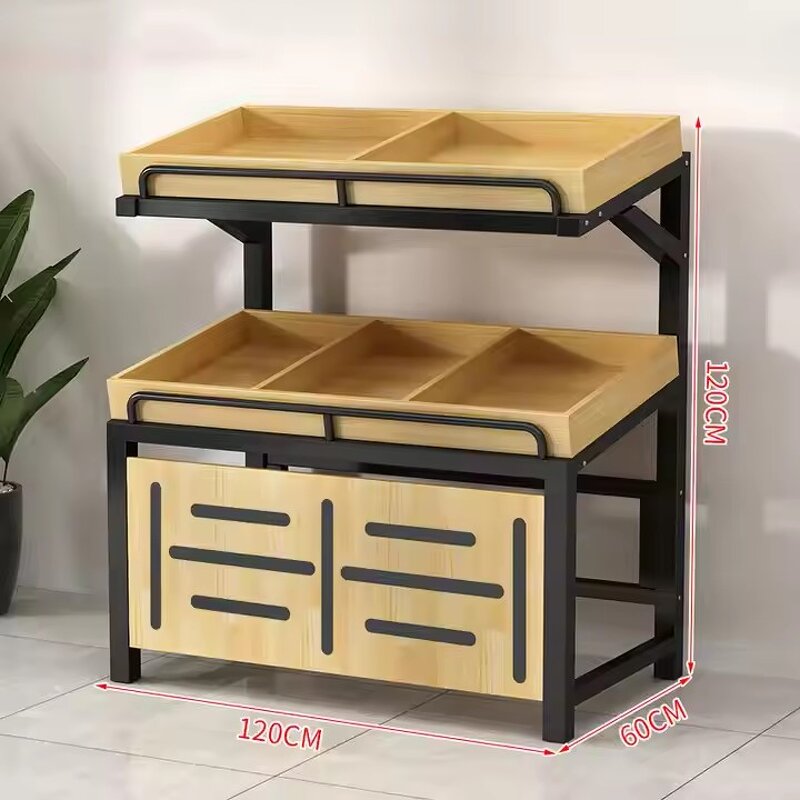 Fruit Vegetable Storage Trolley Factory - OEM Kitchen Supplies Rolling