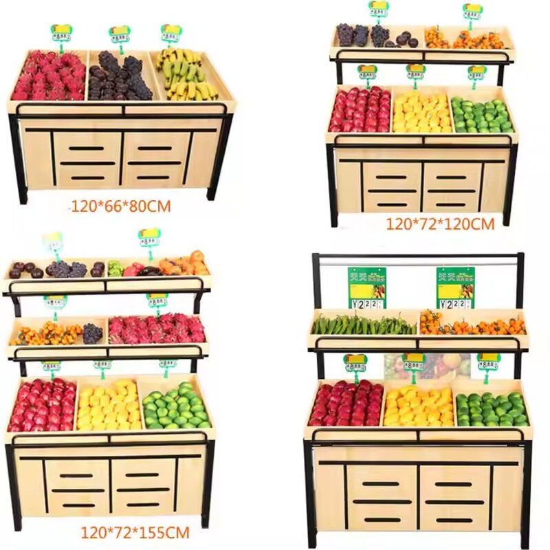 Fruit Vegetable Storage Trolley Factory - OEM Kitchen Supplies Rolling