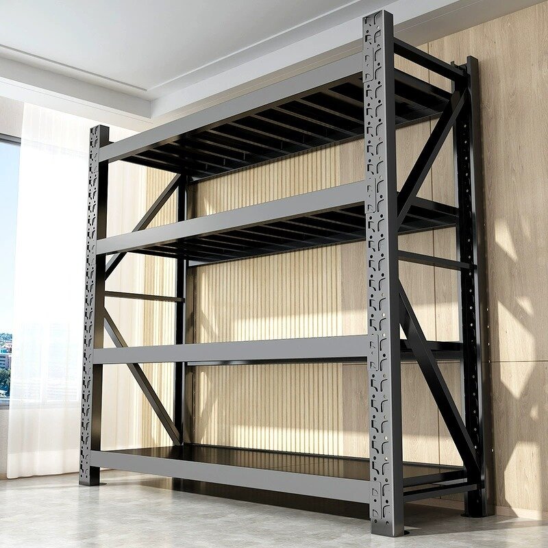 Medium-Sized Metal Shelves Factory - OEM 200kg E-Commerce Warehouse