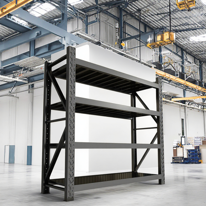 Medium-Sized Metal Shelves Factory - OEM 200kg E-Commerce Warehouse