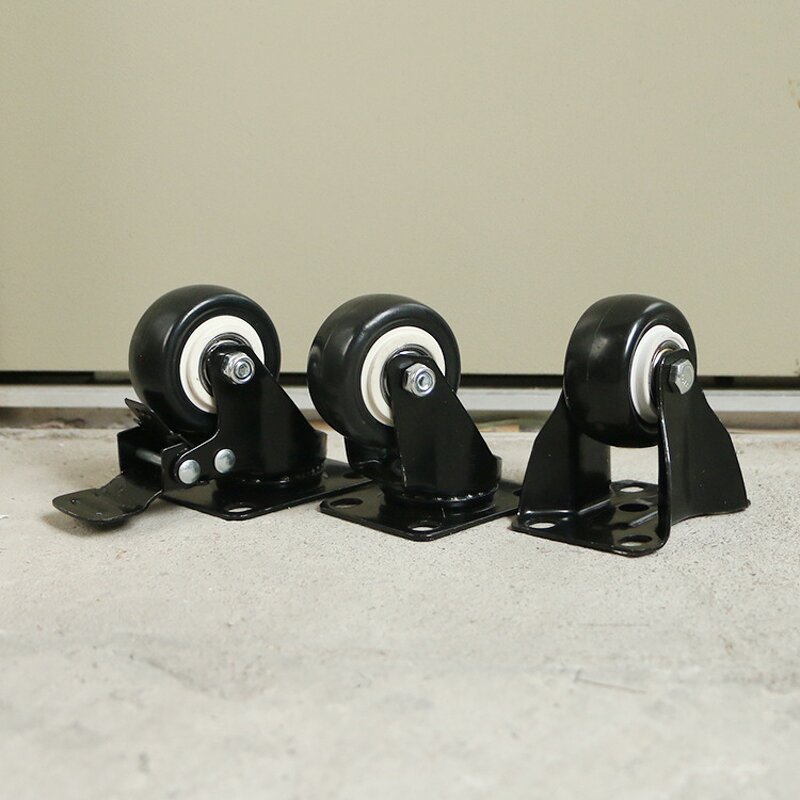 Industrial Plate Casters Factory - OEM Gold Diamond PU Polyurethane