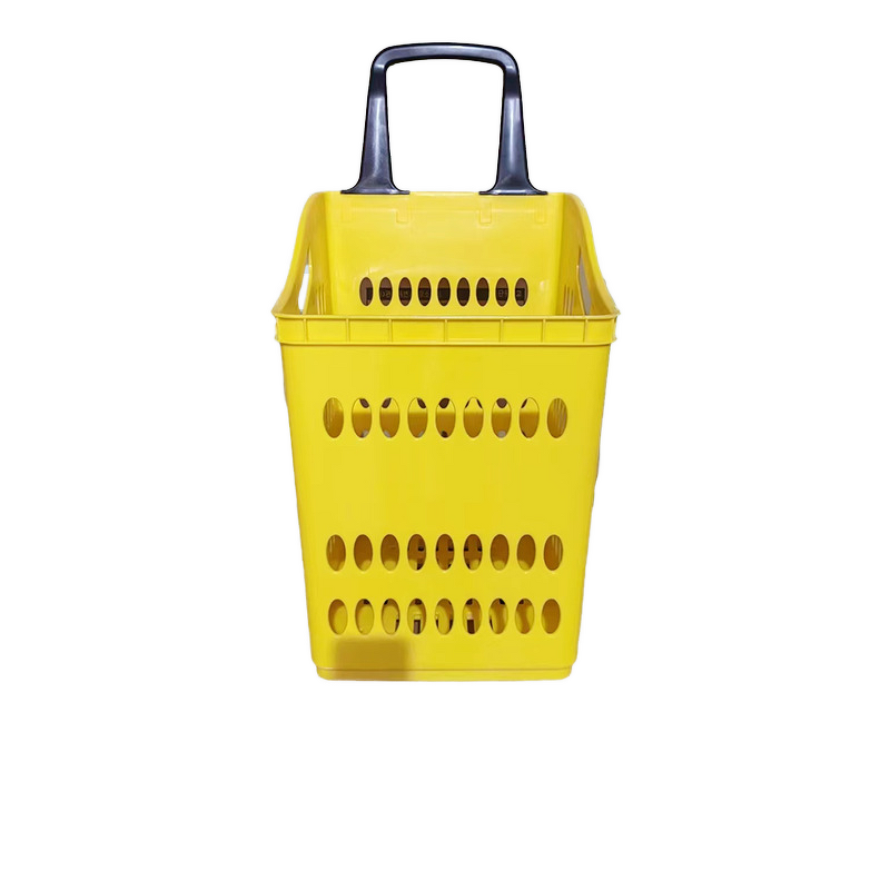 Plastic Handle Shopping Basket Manufacturer - OEM Popular Supermarket
