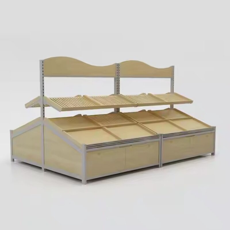 Supermarket Shelf Manufacturer - OEM Multi Functional Vegetable Display