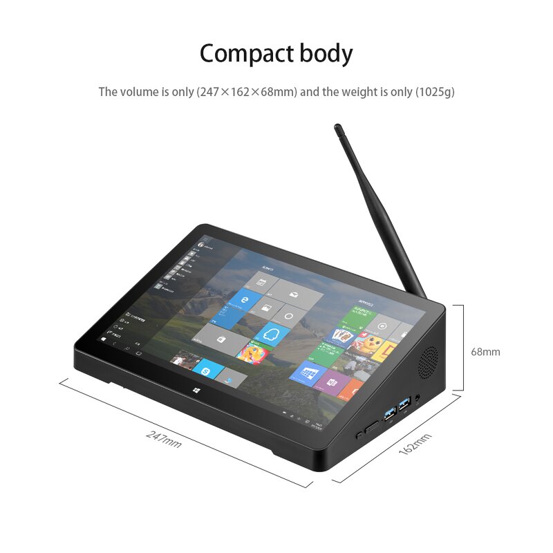 Industrial Computer Factory - OEM OEM H10PRO Intel J4125 8GB 64GB