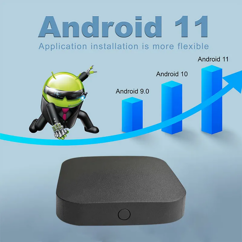 Q8 Android 11 Smart Tv Box Factory - OEM Amlogic S905Y4 2.4G 5G