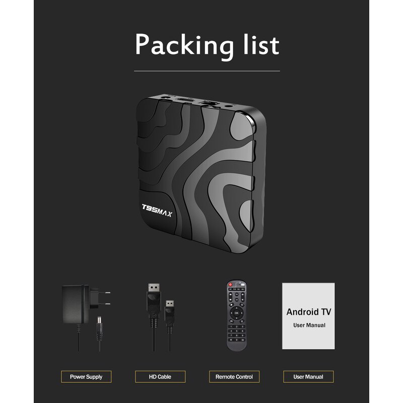 QUNSHI T95Z Plus TV Box Manufacturer - OEM 4gb 32GB 64gb Android