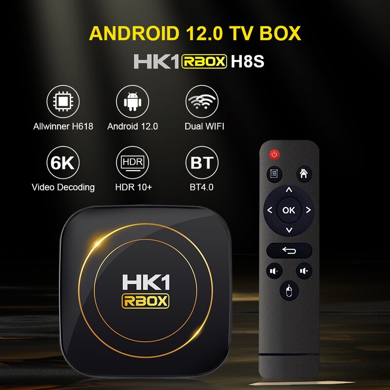 China HK1 RBOX K8 TV Box Supplier - OEM Android 13.0 RK3528