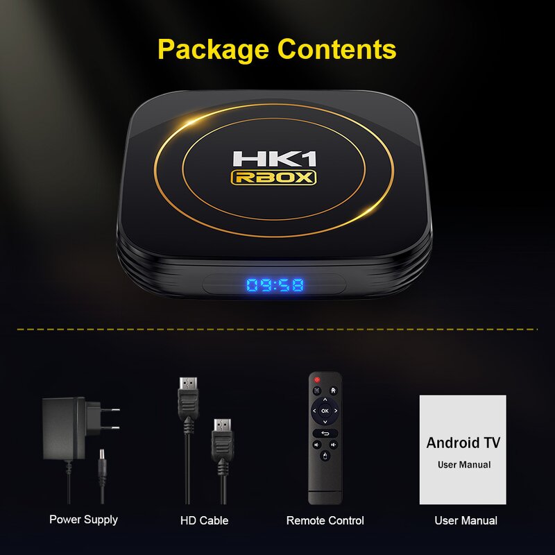 China HK1 RBOX K8 TV Box Supplier - OEM Android 13.0 RK3528