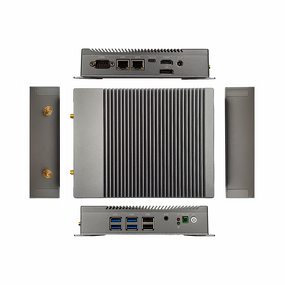 Industrial Fanless PC Supplier - OEM J6412 DDR4 Mini Computer Dual