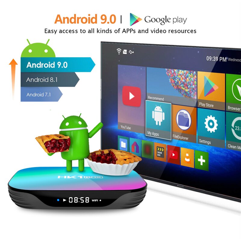 Android 11 TV Box Factory - OEM HK1 Rbox S905X4 8K AV1 Media