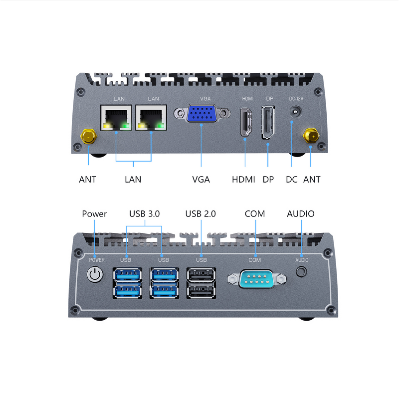 Minipc Factory - OEM Qunshi 12th Gen Intel N100 N300 Firewall