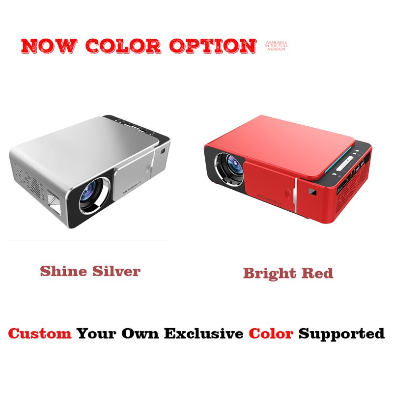 Smart Mini LED Projector Supplier - OEM T6 Android Wifi Version