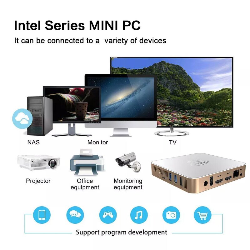 Linux Pc Supplier - OEM AK7 Factory Home Use Dual Core N3350