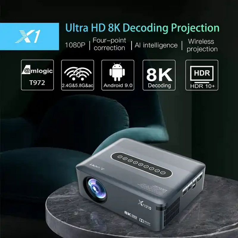 8k Projector Supplier - OEM RTS QUNSHI Xnano X1 300 ANSI