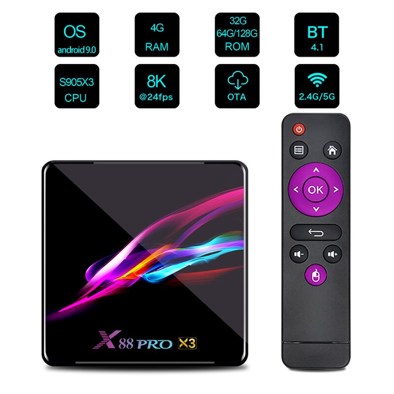 New Arrival RK3528 Android TV Box Manufacturer - OEM 4K HD Set