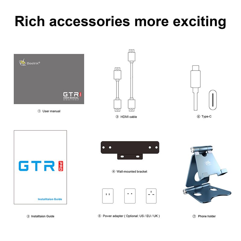 Beelink Mini PC Factory - OEM GTR WIN10 PRO Dual Fan Support