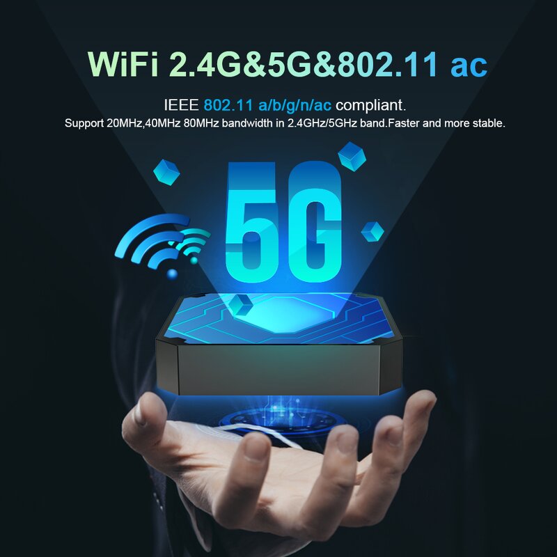 Q Plus TV Box Manufacturer - OEM 4GB RAM 32GB ROM Allwinner H6