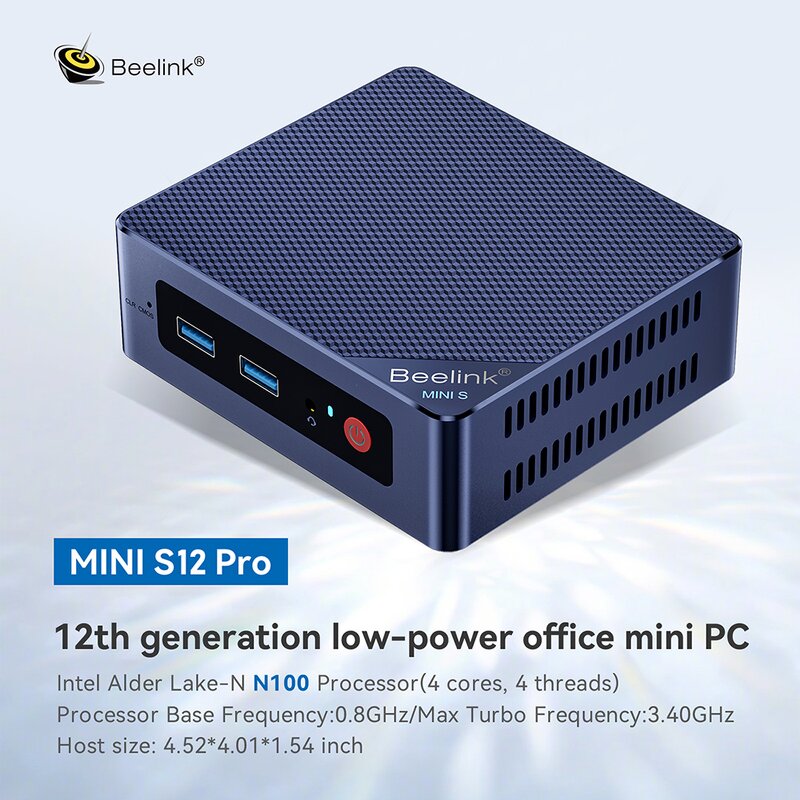 Mini PC Supplier - OEM Beelink 2023 NEWEST S12 Pro Intel N95