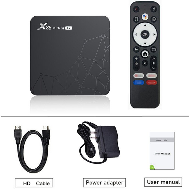 QUNSHI Factory 2025 Newest TV Box Manufacturer - OEM X88 Mini14